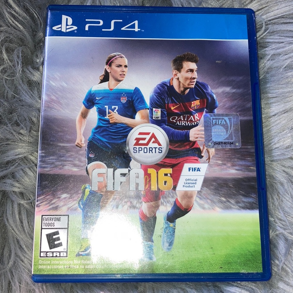 PS4 game fifa 16